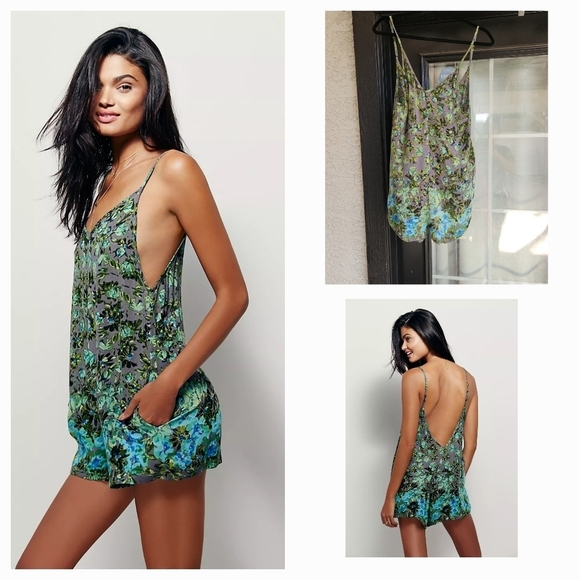 FP One Water Color Sabine‎ Romper - Picture 1 of 1